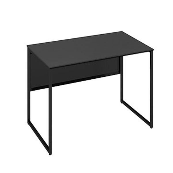オカムラ ソリスト ホームデスク ブラック脚 W1000×D600×H720mm メラミン天板 ブラック 8TS0CF MGL8 [ デスク 平机 リモートワーク ]『代引不可』『送料無料(一部地域除く)』