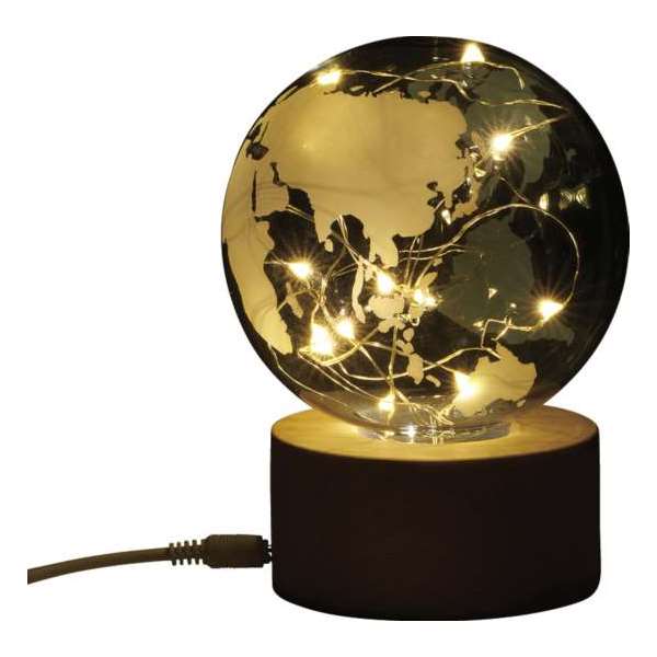 LEDライト 地球儀 インテリア 熨斗・包装不可 記念品 イベント パーティ プレゼント 景品 粗品 賞品 ノベルティ ギフト