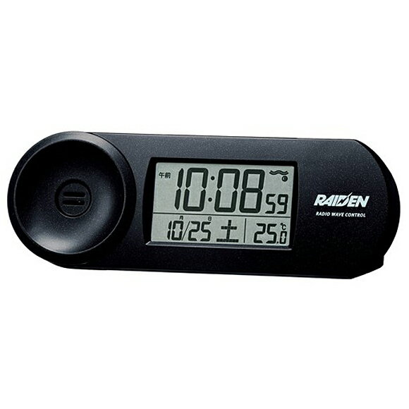 SEIKO(セイコー) RAIDEN(ライデン) 目覚まし時計 クォーツ時計 デジタル 大音量 NR532K