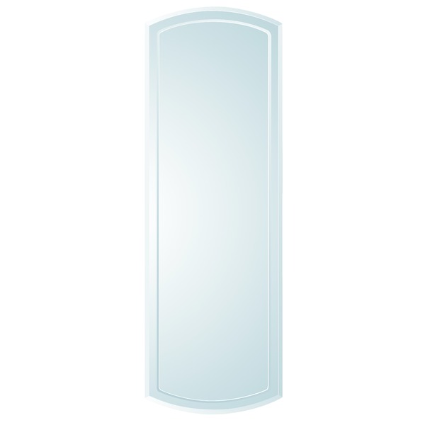 3%OFFクーポン配布中! ノンフレーム ウォールミラー/壁掛け鏡 【SUC018】 飛散防止加工【代引不可】