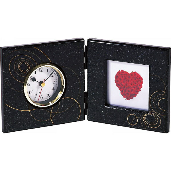 その他 屏風時計 黒 4512420012830