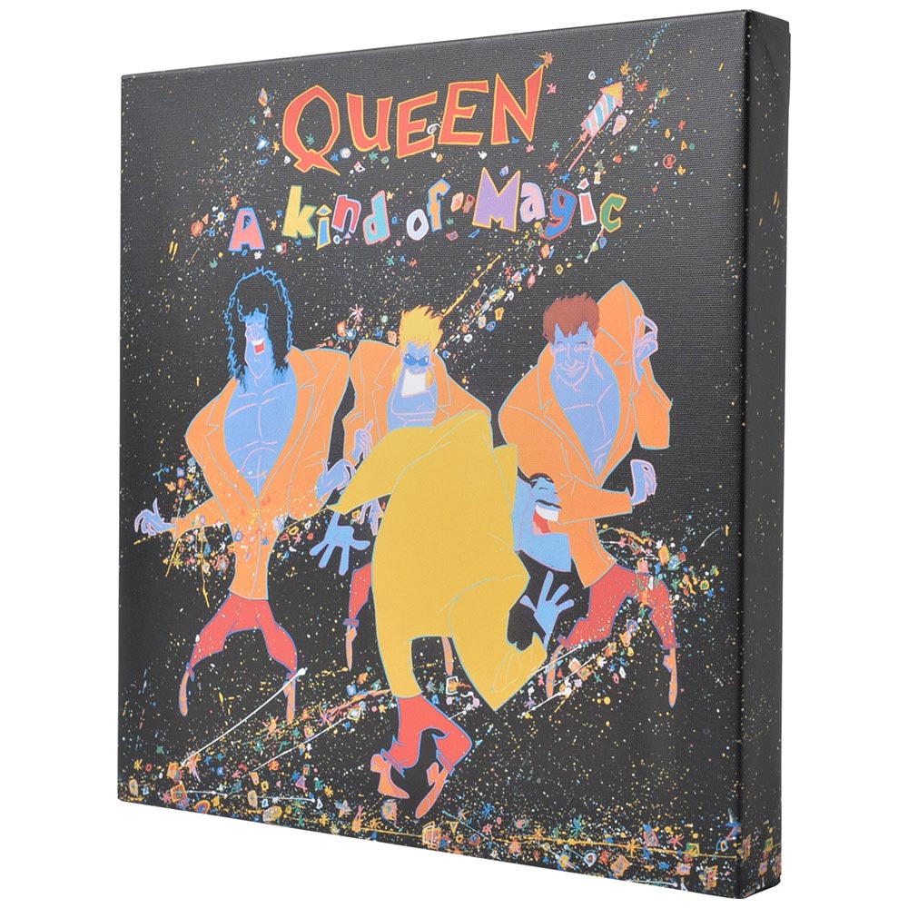 QUEEN クイーン - A Kind of Magic/ キャンバス・プリント木枠(40×40×3.8cm) / インテリア額 【公式 / オフィシャル】