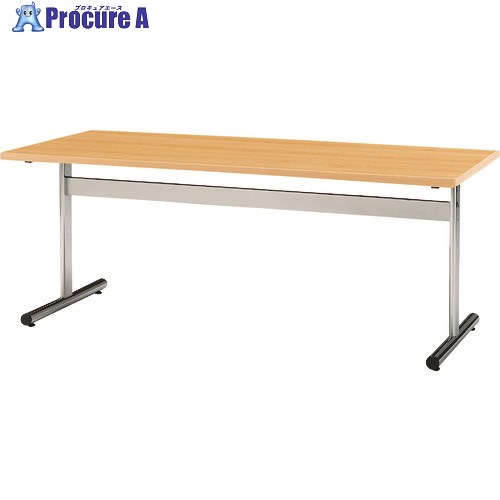 TOKIO ミーティングテーブル 角型 1500X750 メープル TT-1575S MP 1台 ■▼148-0314 【送料都度見積】※車上渡し