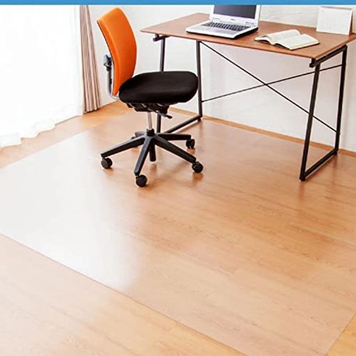 チェアマット 透明 100×120cm クリア ダイニングマット 床保護マット 厚み1.5mm デスクチェアマット pvcマット 大型デスク足元マット 傷防止マット 特大サイズ オフィス 食卓 フロア 畳 机下 椅子 床暖房対応 凹みキズ ずれないマット