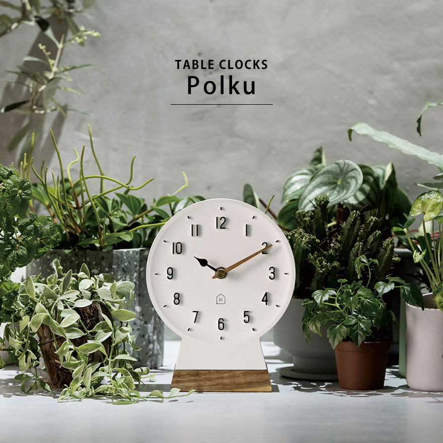 置き時計 置時計 テーブル クロック 時計 おしゃれ 北欧 丸型 静か 無音 オブジェ 韓国 インテリア ホワイト かわいい シンプル 木 レジン スタイリッシュ かわいい カチコチ音がしない 寝室 子ども部屋 オフィス 事務所