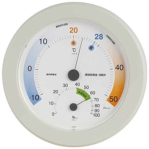 エンペックス気象計 環境管理温・湿度計省エネさん TM-2771