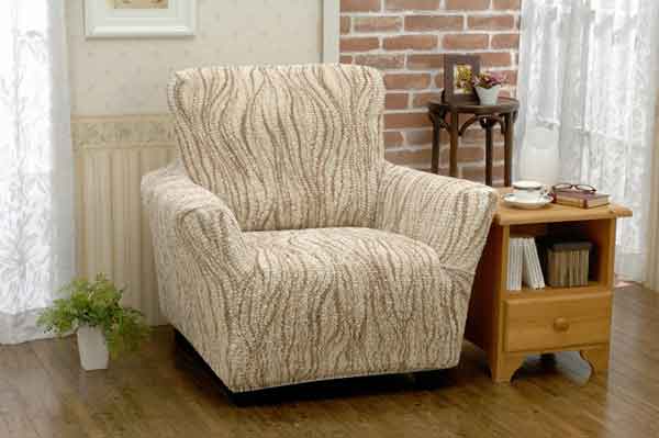 イタリア製シャーリングソファカバー universo 1人掛用