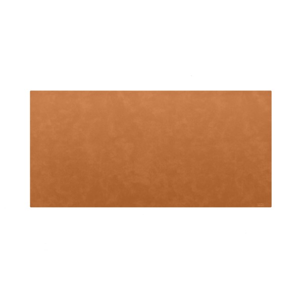 高級PVCレザー デスクマット 【04:ライトブラウン】 620×300mm カット可 日本製 〔DIY素材 背景 クラフト用品〕 (代引不可)