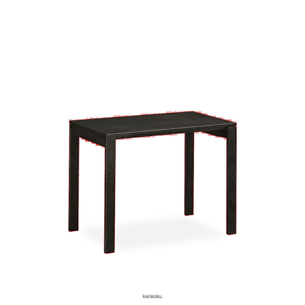 カリモク 学習机 ユーティリティプラス デスク (幅90cm, 奥行き60cm, シアーブラック色)【全国送料無料】【同梱不可】【店頭受取対応商品】