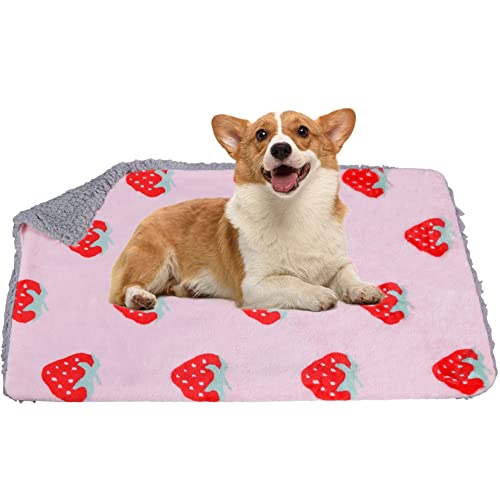 zurzur ペット用 クッション ブランケット 犬 猫 ペットマット フランネル 毛布 タオル 暖か 柔らか 洗える 可愛い ソフト ふわふわ