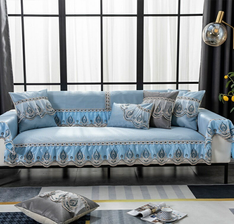 SO150夏用冷感ソファーシート ソファーカバー シーズン通用タイプ サイズオーダー可能 滑りどめ生地 1点セット