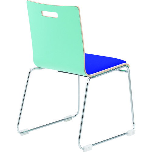 TOKIO リフレッシュチェア PM-55MPL-MG インディゴブルー(レザー) 〔品番:PM-55MPL-MG-IBL〕[1592306]「送料別途見積り,法人・事業所限定」【大型】