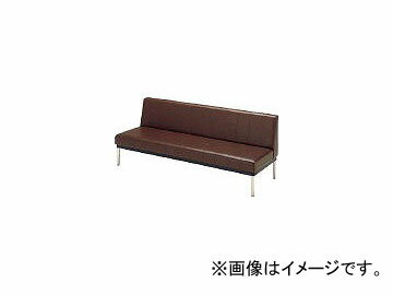 ミズノ/MIZUNO ロビーチェア 背付き ブラウン MC418 BR(4656229) Lobby chair back brown