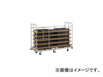 ノーリツイス/NORITSUISU 折りたたみテーブル用台車(6輪タイプ ダンパー付き) TD450D Folding table platform with wheel type damper