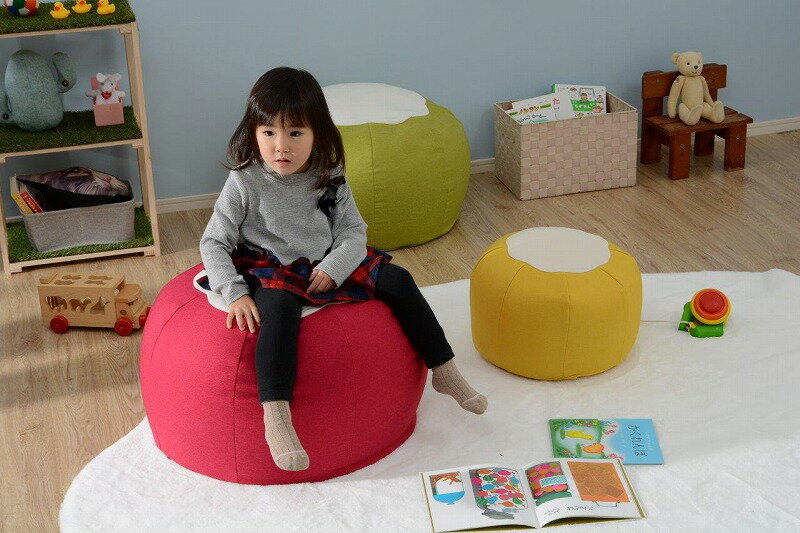 【送料無料】ビーズクッション 「POTE」【沖縄・離島へは配送できません】