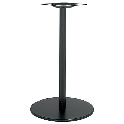 ハヤシ スチールベーステーブル脚 ベースサイズ:A400φ×H20×ポール【高さ指定可】 品番:RSQ-N-R 塗装カラー:44 ポール:50φ/送料別