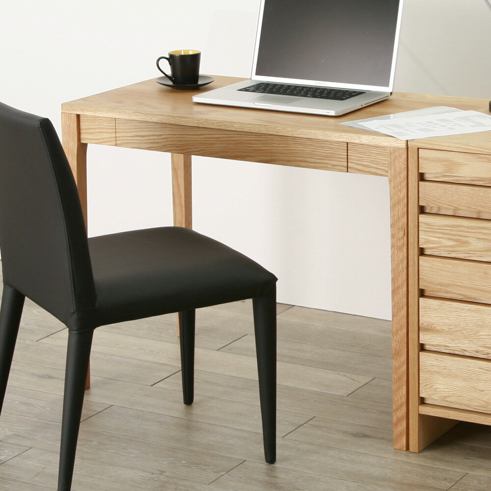 レフライン デスク 幅 90cm 学習机 勉強机 学習デスク パソコンデスク 天然木 木製 送料無料 シンプル 北欧 無垢 大川家具 野中木工所 国産 高級 小学生 中学生 高校生 大学生 社会人 奥行50