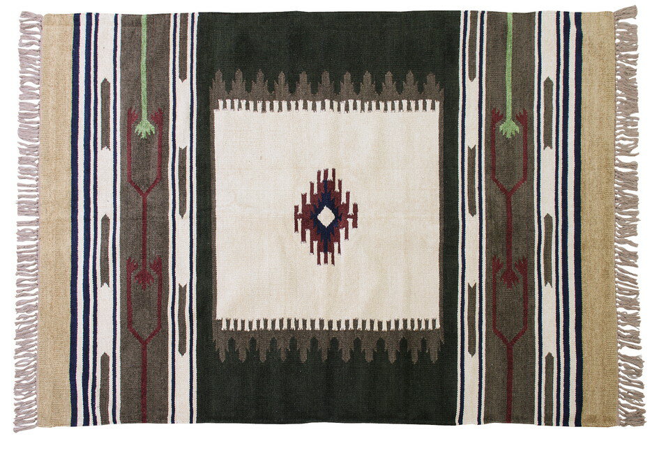 【送料無料】東谷 キリムラグ [TTR-106A] 幅130×奥行190×高さcm│家具 おしゃれ