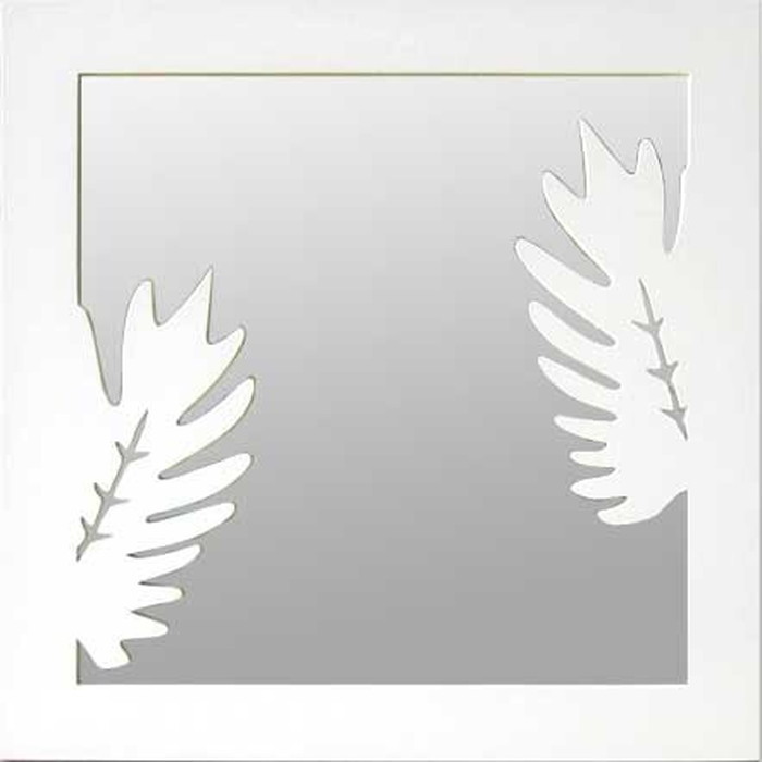 ミラー クッカパラ Forme Mirror Kuokaburra / ホワイト MFM-60265 bic-8946498s1 壁掛け 鏡 送料無料 北欧 モダン 家具 インテリア ナチュラル テイスト 新生活 オススメ おしゃれ 後払い