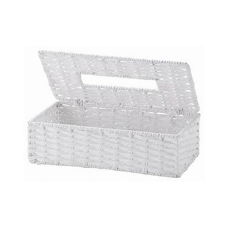 ちどり産業 ペーパーティッシュボックス ホワイト CH-535WH(代引不可)【送料無料】