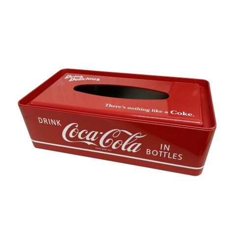 【送料無料】★コカ・コーラ ティッシュケース (RED)★アメリカン雑貨 アメリカ雑貨 コカコーラ Coca-Cola Cola ティッシュボックス ボックス ティッシュ入れ ティッシュ キャンプ レジャー おしゃれ 人気