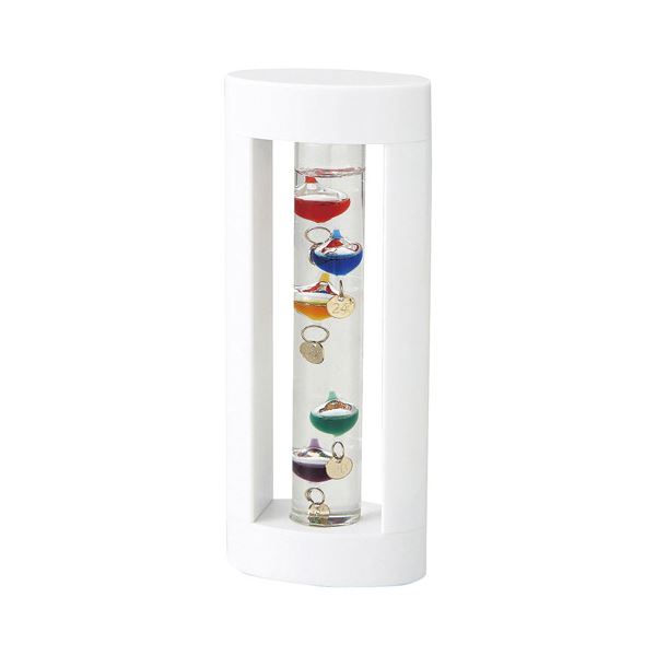 (まとめ) ガラスフロート温度計SS K20107037 【×2セット】