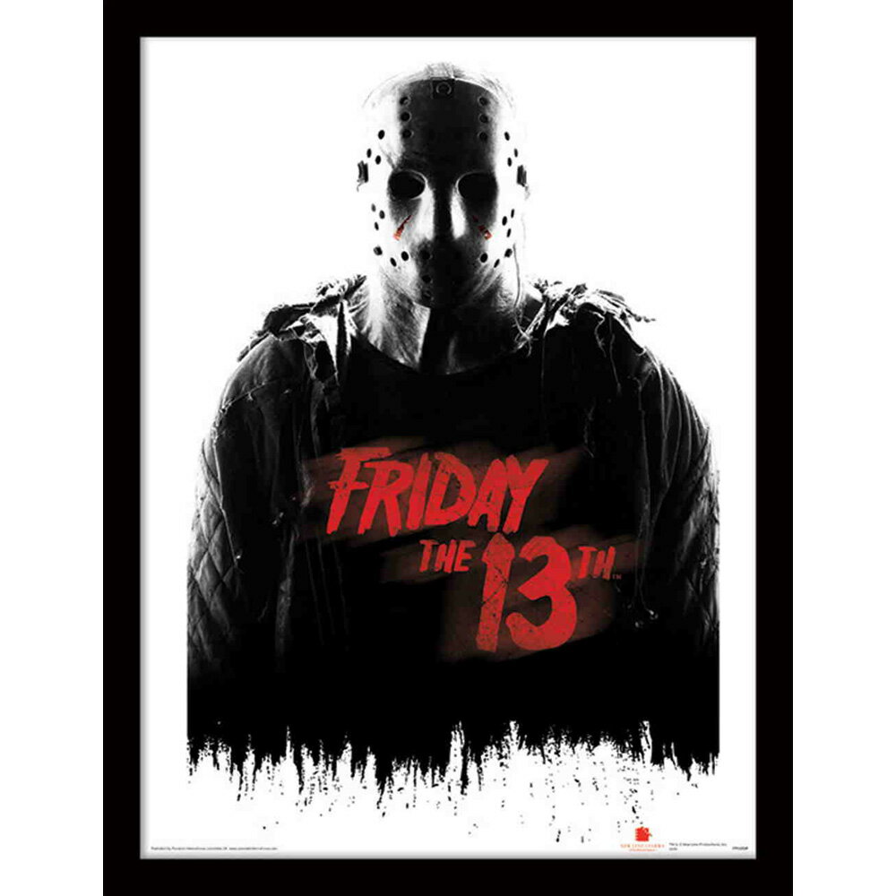 FRIDAY THE 13TH 13日の金曜日 - Jason Voorhees / インテリア額 【公式 / オフィシャル】