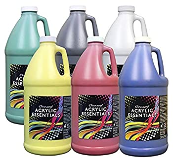 【中古】【輸入品・未使用】[クロマ]Chroma cryl Acrylic Essentials 1/2 Gallon Set of 6 59001 [並行輸入品]