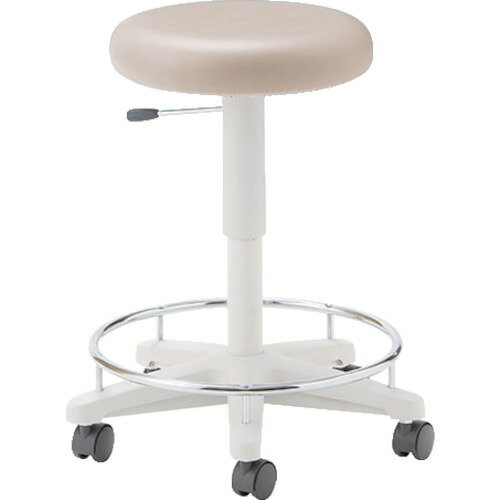 ナイキ 丸イス 〔品番:E675R-CR〕[1233649]「送料別途見積り,法人・事業所限定,直送」