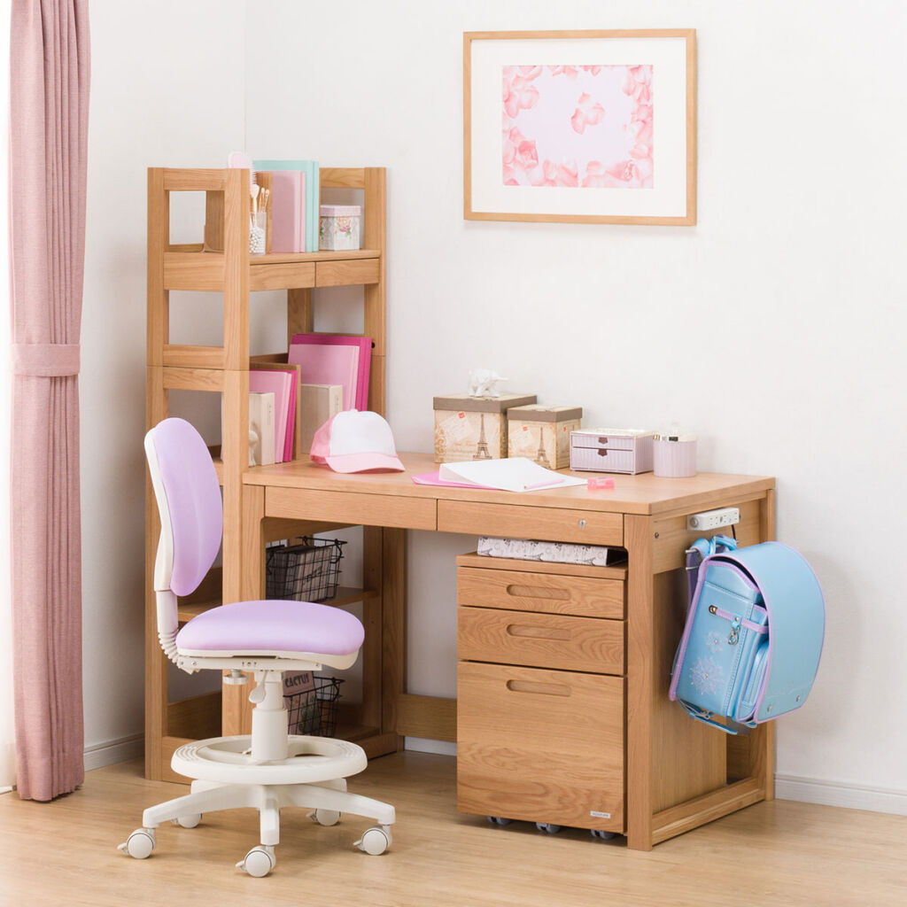 [幅105cm] くみあわせデスクセットビーノ (デスク10560/シェルフ/ワゴン/NS) ニトリ 【配送員設置商品】 【5年保証】