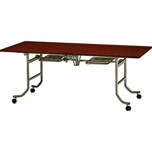 ■TOKIO 折畳み式フライトテ-ブル 1800X900mm ローズ FLT1890R(1199286)[送料別途見積り][法人・事業所限定][外直送]
