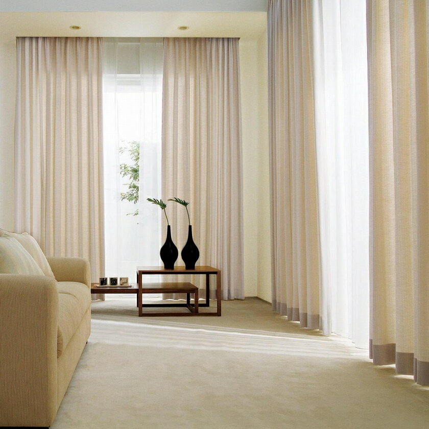 MODE S カーテン▼ドレスアップ(約1.5倍ヒダカーテン・ドレスアップ加工)すくい縫い ウェーブ加工あり▼スミノエ モードエス【カーテン幅226～300×カン下寸法161～180cm】エレガンスシリーズ D-4195～4198 ドレープ 日本製