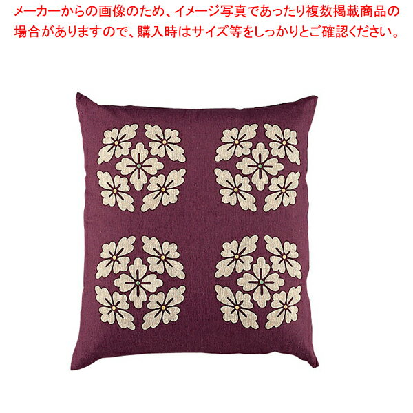 綿 座布団IT よつ葉202 赤 550×510 セット【メーカー直送/代引不可 厨房用品 調理器具 料理道具 小物 作業 業務用】【ECJ】