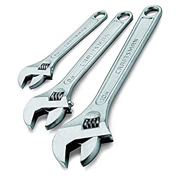 【中古】【輸入品・未使用】Craftsman 9-44664 Adjustable Wrench Set%カンマ% 3 Piece by Craftsman