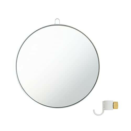 DRAW A LINE 023 Mirror White ドローアライン ミラー ホワイト 幅24×奥行1.2×高さ25.7cm 重量660g D-MIR-WH