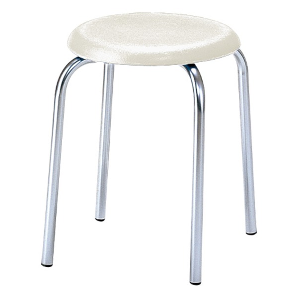 【送料無料】ジョインテックス 丸イス R-303C ベージュ