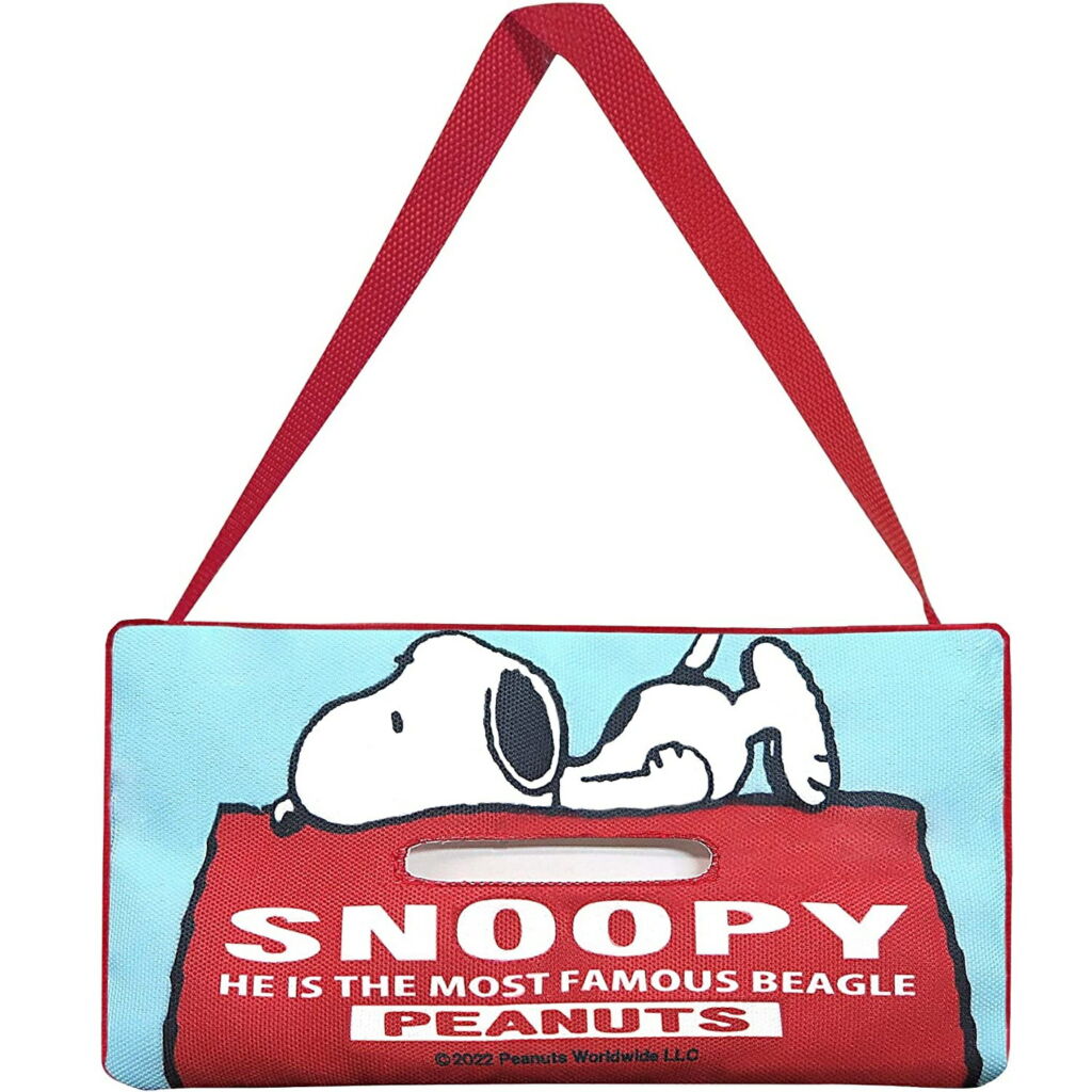 SNOOPY スヌーピー ティッシュケース レッド