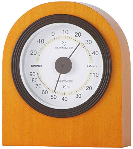 エンペックス気象計 温度湿度計 ベルモント温湿度計 置き用 日本製