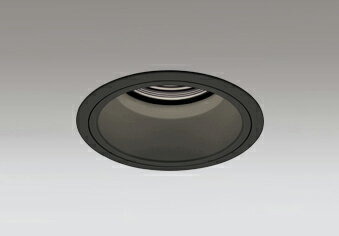 ODELIC LEDベースダウンライト グレアレス CDM-T70W相当 ブラック 43° 埋込穴Φ125mm 電球色 2700K  M形 一般型 専用調光器対応 XD402397H (電源・調光器・信号線別売)