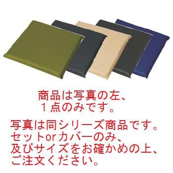 レザー 座布団 無地 AAU0004 中 うぐいす【レザー座布団】【ざぶとん】【クッション】【ウレタン仕様】【PVCレザー生地】