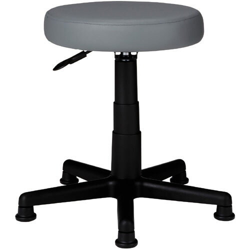 【取寄品】ジョインテックス 丸イス C913J グレー ウレタンレザー【送料無料(一部地域除く)】