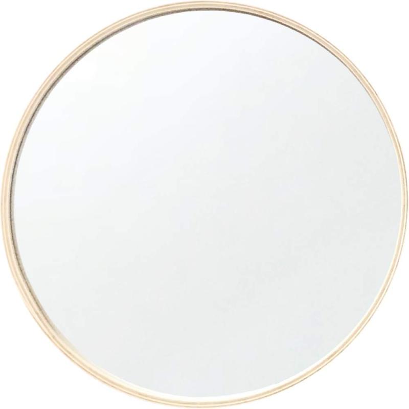 KATOMOKU Plywood wall mirror km-91NΦ362mm 壁掛け鏡