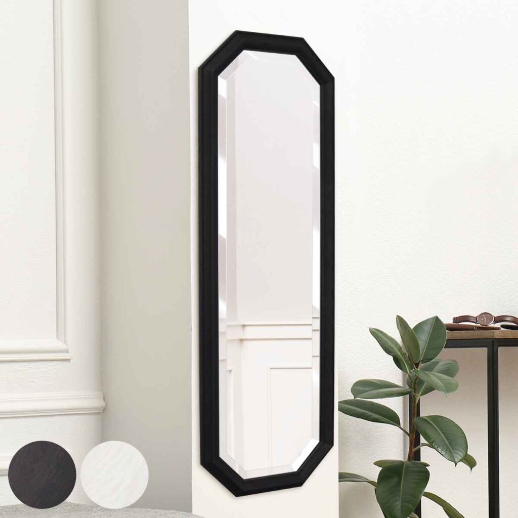 ミラー 壁掛け ウォールミラー 40×120cm ( 送料無料 鏡 おしゃれ 壁掛け鏡 シンプル 洗面台 飛散防止 全身 姿見 インテリア 玄関 リビング かがみ 北欧 ドレッサー メイク鏡 壁掛けミラー 賃貸 洗面鏡 壁面ミラー 吊り下げ )