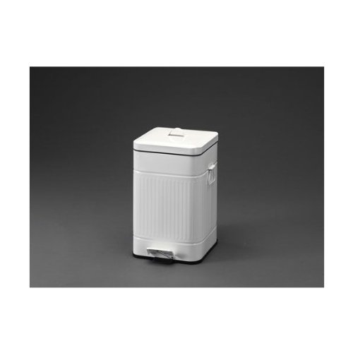 エスコ(ESCO) ダストボックス(ペダル開閉型・スチール製) 20L EA995A-142