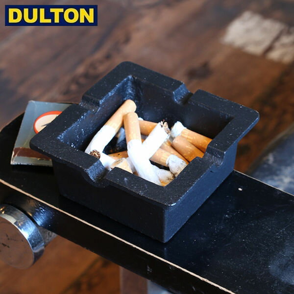 DULTON IRON ASHTRAY A.BLACK (品番:R855-993ABK) ダルトン インダストリアル アメリカン ヴィンテージ 男前 アイアン アッシュトレイ アンティークブラック