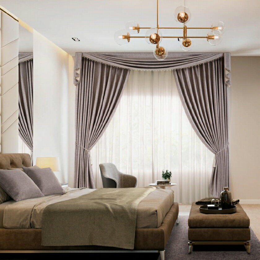 MODE S カーテン▼グレードアッププリーツS(約2倍ヒダカーテン)本縫い 上級ウェーブ加工▼スミノエ モードエス【カーテン幅526～600×カン下寸法121～140cm】サンシャドーシリーズ D-4355～4361 ドレープ 日本製