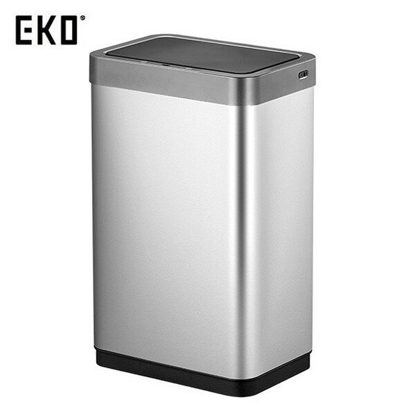 EKO ゴミ箱 ミラージュ X センサービン 45L シルバー インナーボックス無し自動開閉 センサー式 USB充電式 EK9260RMT-45L