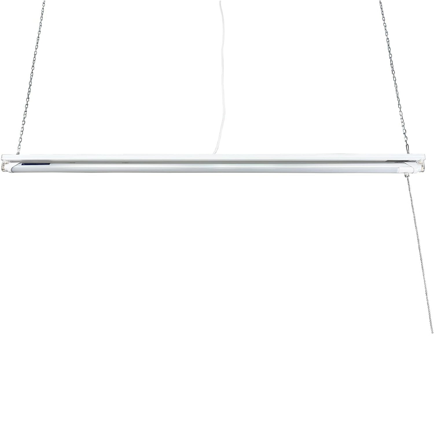 プルスイッチ付き直管LED蛍光灯 40形 120cm 昼光色 18W 2200lm 吊下げ