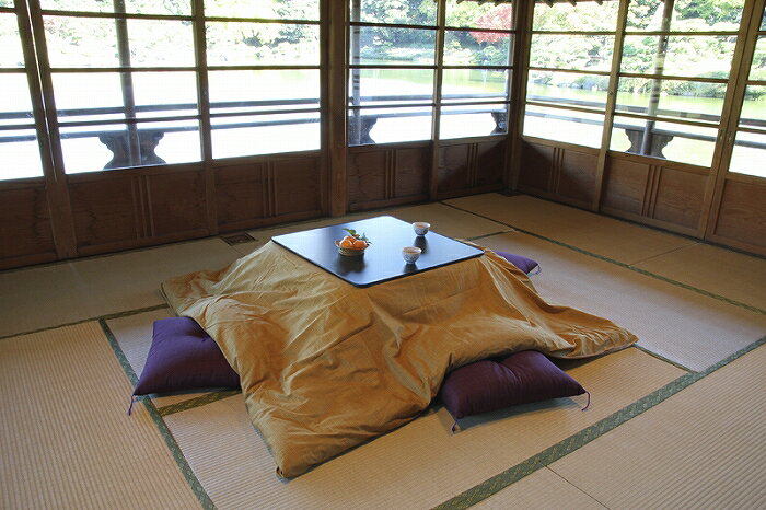 Kotatsu こたつ布団カバー 長方形(大)用 205cm×315cm なごみ からし