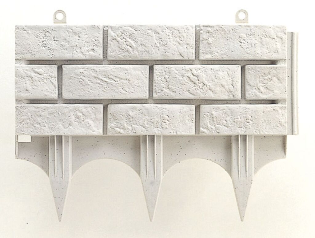 【まとめ買い3セット】土留めレンガ調45型 GY(グレー) リッチェル 4973655820520 tw